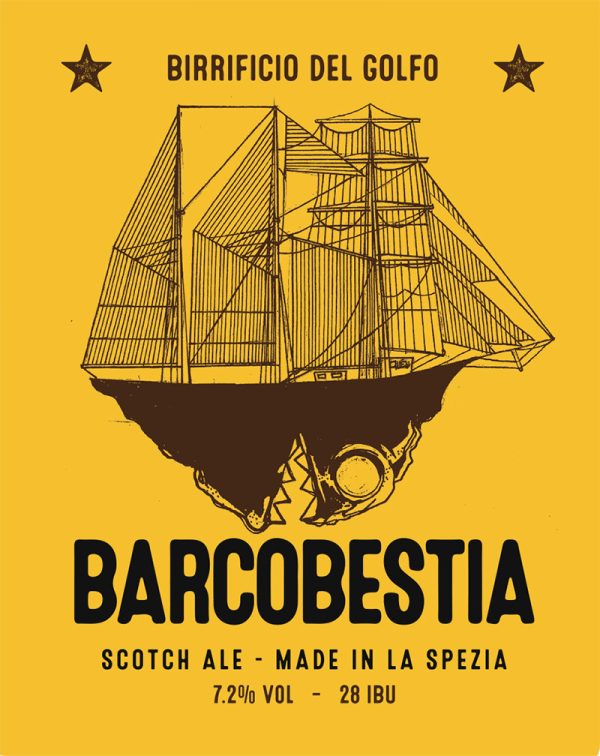 barcobestia-beer---etichetta birrificio del golfo barcobestia